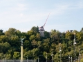 Метроном на месте памятника Сталину