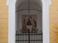 Икона в стене Ново-Голутвина монастыря