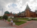 Воссозданный деревянный дворец царя Алексея Михайловича