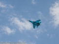 Су-27 Соколов России. Хорошо виден фальшивый кокпит.