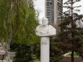 Памятник маршалу Жукову около музея-панорамы "Сталинградская битва"